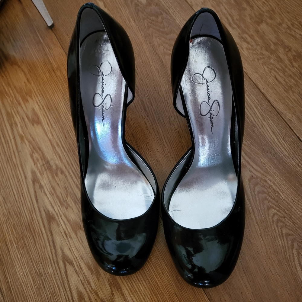 Jessica Simpson Black Heels Size 9.5